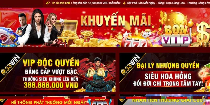 Lưu ý riêng cho chương trình khuyến mãi trải nghiệm của tân thủ ở 33WIN